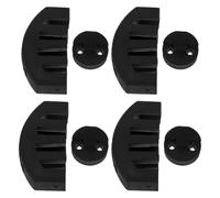 Abaodam 8 Pièces Silencieux pour Violon Standard Caoutchouc Styles Rond et Griffe Sourdine Pratique pour Contrôle Du Volume et Jeu Silencieux