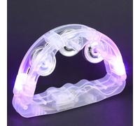 Abaodam 8 pièces Tambourins LED Lumineux Jouets à Secouer pour Fêtes et Spectacles Sons Clairs Accessoires Colorés pour Adultes Couleur Aléatoire Couleur Aléatoire