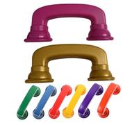 Abaodam 8 Téléphones Chuchotants en Abs Colorés pour Garçon et Filles, Éducatif en Plastique Multicolore 8 Pièces, Récepteur Téléphonique pour Éveil et Motricité Fine des Tout-Petits