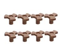 Abaodam 8pièces Coupleur de Plateau Tournant pour Micro-ondes Plastique Support de Guidage Rechange pour Accouplement de Plateau Tournant