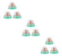 Abaodam 9 Pièces Balles de Cataire Naturelles pour Chats et Chatons à Lécher Rotatif avec Fonction Nettoyage Dents Collations Stimulantes et Friandises Saines pour Intérieur