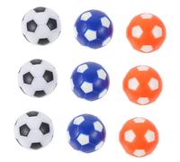Abaodam 9 pièces Balles de Remplacement pour Table de Foosball de HIPS Accessoires de Jeu de Soccer de Bureau Compatibles Majorité des Tables