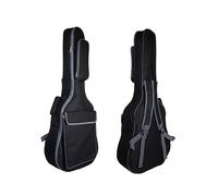 Abaodam À De Guitare Acoustique Rembourré avec Doubles Sangles Housse De Épaisse pour Guitare Confort Optimal pour Musiciens Déplacement