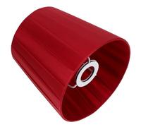 Abaodam Abat-jour en Tissu Décoratif Rouge pour Lampe E14 Facile à Installer, Diffuseur Lumineux pour Chambre ou Salon, Accessoire D'éclairage Élégant et Fonctionnel