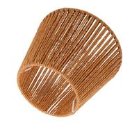Abaodam Abat-Jour Rustique en Corde Tissée pour Lampe de Table et Plafonnier, Éclairage Décoratif Cuisine et Salle à Manger, Format Compact 20 X 15 X 13 CM