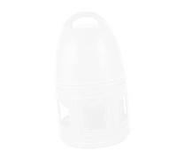 Abaodam Abreuvoir Aux Pigeons Mangeoire Oiseau Alimentation Eau De Pigeon d'argile Abreuvoir De Pigeons Eau De Cailles Buveurs De Pigeons Eau Potable pour Pigeon Carafe Plastique Blanche