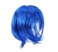 Abaodam Accessoire Cheveux pour Animaux et Perruque Costume Chat et Chien Coiffure Facile à Porter pour Photos et Confortable et Résistante Bleu