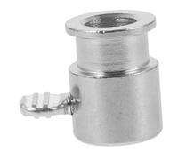 Abaodam Accessoire De Barbecue Rotation Broche Fixe pour Rôtissoire Gaz, Pièce De Fixation en Fer Chromé, Support D'équilibre Broche, Butée Stable pour Cuisson Extérieure