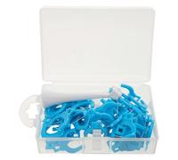 Abaodam Accessoires pour Jet Dentaire Embouts de Rechange pour Nettoyeurs Interdentaires Recharges pour Jet Dentaire Sonique Têtes de Rechange à Clipser pour Hydropulseur Électrique