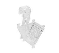 Abaodam Acrylic Aquarium Feeder for Worms Inverted Food Holder for Fish Tank Use