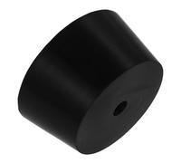 Abaodam Activateur de Diapason Multifonction en Silicone Noir, Outil D'activation Précis et Compact pour Réglage Sonore, Compatible Diapasons Ronds - Accessoire Portable pour Thérapie