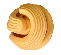 Abaodam Activité pour Chien Balle à Renifler Orange pour Entraînement à Résistante à Usure Amusante et Pratique pour Intelligence de Votre Animal