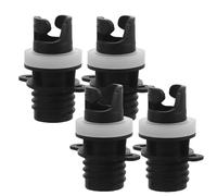 Abaodam Adaptateur de Pompe Air 4 Pièces pour Planche à Rame et Bateau Gonflable Joint d'Étanchéité pour Sports Aquatiques
