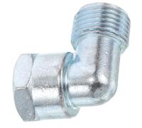 Abaodam Adaptateur de Tuyau pour Cuisinière à Gaz Joint d'Étanchéité et Coude à Filetage Interne, Raccord pour Conduits de Gaz Espaces de Cuisson Domestiques