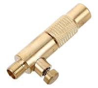 Abaodam Adaptateur de Valve Gonflage Pneus Voiture et Vélo Connecteur Rapide Fileté Embout Gonfleur Compact Portable pour Compresseur Air Auto et Accessoires de Gonflage