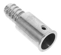 Abaodam Adaptateur Embout Fileté Alliage Aluminium pour Perche Télescopique Balai Manche Droit Compatible Mop Brosse