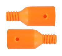 Abaodam Adaptateur Fileté pour Manche de Balai 32 Mm en Plastique Solide, Lot de 2 Pièces, Connecteur de Rallonge Multifonctionnel pour Outils de Nettoyage Ménager - Accessoires