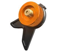 Abaodam Adaptateur Gaz Camping Polyvalent pour Réchaud à Plaque Plate Connecteur Étanche et Conversion Sécurisée pour Réservoir Gpl Plein Air