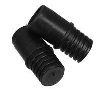 Abaodam Adaptateurs Filetés pour de Balai 22 MM, Lot de 2 Embouts en Plastique Robustes, Compatibles Rallonges Droites, Brosses Métalliques, pour Nettoyage Ménager Facile