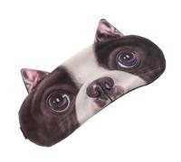 Abaodam Adorable masque de sommeil à motif dessin animé animal, cache-yeux multifonction en polyester et PVC, très léger, bloque la lumière, pour dormir, faire une sieste au bureau et à