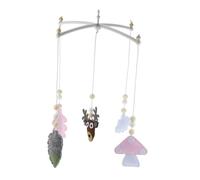 Abaodam Adorable Mobile - Carillon À Vent En Feutre Décoration De Chambre Denfant Jouet À Suspendre Pour Lit De Bébé Ensemble De Carillons À Vent