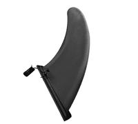 Abaodam Aileron Arrière Détachable Noir pour Planche de Surf Gonflable Sup Accessoire de Palier d'eau en Nylon et Plastique 18X32X215 CM Adapté pour Pagaie de Séparation et Usage