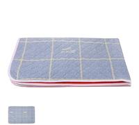 Abaodam Alèse Lavable pour Adultes Protège-matelas Imperméable et Respirant Coussin Absorbant Réutilisable pour Incontinence et Protection les Fuites Confortable et Couleur Aléatoire