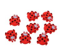 Abaodam Amortisseurs de Tennis en Silicone Animal Lot de 8 Pcs, Réducteur de Vibrations Raquette, Petit Amortisseur de Raquette de Rouge, Accessoire Anti-Vibration pour Tennis et