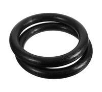 Abaodam Anneaux de Gymnastique Abs Noirs pour Entraînement Fitness Musculation Corps Complet Anneaux de Traction Réglables pour Salle de Sport et Exercices Fonctionnels