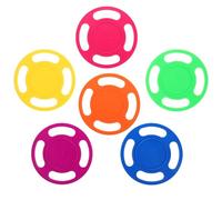 Abaodam Anneaux de Plongée en Plastique pour Garçon et Filles Aquatique d'Été Coloré 1 Set Jeu de Piscine Ludique pour Entraînement à la Natation sous-Marine pour Activités Estivales