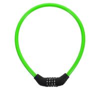 Abaodam Antivol de Vélo à Code en Acier Chaîne Résistante Serrure Antivol Verte pour Vélo et Trottinette Extérieur Professionnel Pratique et Portable