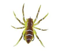 Abaodam Appât de Forme de Araignée Réaliste pour Eau Douce et Leurres Souples pour Achigan Améliorez Vos Chances de Prise Réussie