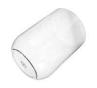 Abaodam Aquarium Cylindrique pour Tortues et Betta Design Écologique Créatif Petite Cuve Plastique Transparente pour Bureau ou Maison Habitat Moderne et Compact