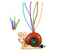 Abaodam Arroseur Eau Extérieur avec Forme Escargot Jouet pour Garçon Fille avec Tube Arrosage pour Chaudes Journées