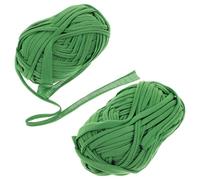 Abaodam Attaches Flexibles pour Plantes de Jardin Vertes en Fibres Acryliques, 2 Rouleaux de 30m, pour Fixation Solide des Fleurs et Vignes, pour Arrangements Floraux