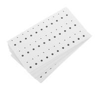 Abaodam Autocollants Faciaux Noirs Amusants 20pcs en Papier Réutilisables et Adaptés à Différents Types de Peau pour Farces et Fêtes D'halloween