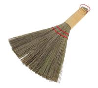 Abaodam Balai Mini Multifonctionnel Paille Naturelle pour Nettoyage Bureau Maison Balai à Main et Compact pour Tables Canapés Sols Balayette Écologique Herbe de Maïs