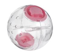 Abaodam Balle De Course De Hamster Petite Roue De Hamster Jouets d'exercice De Hamster Roue De Hamster Silencieux Interactif pour Hamster Plastique Rose