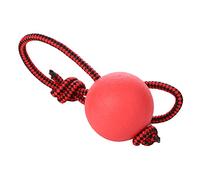 Abaodam Balle molaire créative en caoutchouc durable à mâcher pour chiens avec diamètre de corde aide à prévenir le stress et prévenir les comportements destructeurs pour le jeu interactif