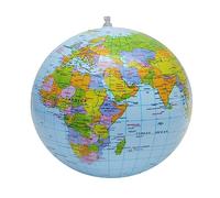 Abaodam Ballon de Plage Gonflable Éducatif pour Garçons et Filles Apprentissage Monde Jeux Été Piscine et Fête
