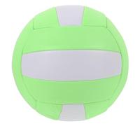 Abaodam Ballon de Volley-Ball Souple Taille 5 pour Entraînement Intérieur, Balle D'examen D'entrée Collège, Couleur Vert Blanc Marbré, Équipement Volley-Ball pour Salle, Balle de Sport