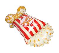 Abaodam Ballon Popcorn Gonflable 113X65 CM Ballon Géant Autonome en Aluminium 3D Décoration Réaliste pour Fête D’Anniversaire Garçon et Filles Accessoire Photo Soirée Cinéma et
