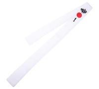 Abaodam Bandeau de Karaté Réutilisable en Coton Blanc pour Cuisinier, Style Japonerie, Confortable et Sûr Sport Exercices
