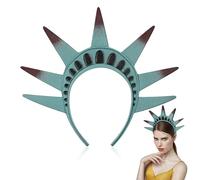 Abaodam Bandeau de liberté Statue de cosplay en Pu, design patriotique américain et finition remarquable, accessoire de jeu de rôle pour événements de cosplay et carnaval