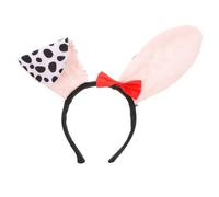Abaodam bandeau d'oreille de chien oreilles de chien pour costume décoration de fête dalmate costume de dalmatien adulte femme bandeau oreilles de chien adulte le fer rouge