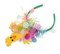 Abaodam Bandeau Peluche Mignon pour Garçon Fille Accessoire Pâques Décoration Anniversaire Poulet pour Photos Cosplay