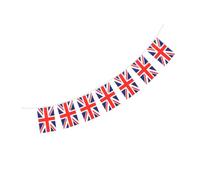 Abaodam Bannière de Drapeaux du Royaume-uni de 8,5 M en Tissu Polyester, Décoration de Fête Créative pour Célébrations et Événements Festifs