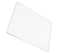 Abaodam Barbecue Rectangulaire Métal Résistant de Cuisson Anti-Chute pour Four et Barbecue Gaz Maille Pratique et Pique-