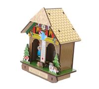 Abaodam Baromètre Mural Maison Thermomètre Hygromètre Précis Intérieur Mesure Température et Humidité Design Simple Pratique Cadeau Pendaison de Crémaillère Couleur Couleur Aléatoire