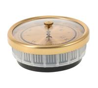 Abaodam Baromètre Portable Multifonction Compact avec Précis Indicateur Météo Thermomètre et Hygromètre pour Maison et Extérieur